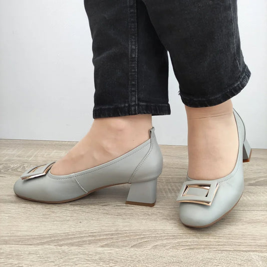 PANTOFI ELEGANTI DAMA PASS 440011E 14-N GRI