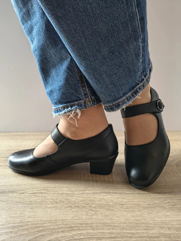 PANTOFI ELEGANTI DAMA PASS 450025A 01-N NEGRI - imagine 2