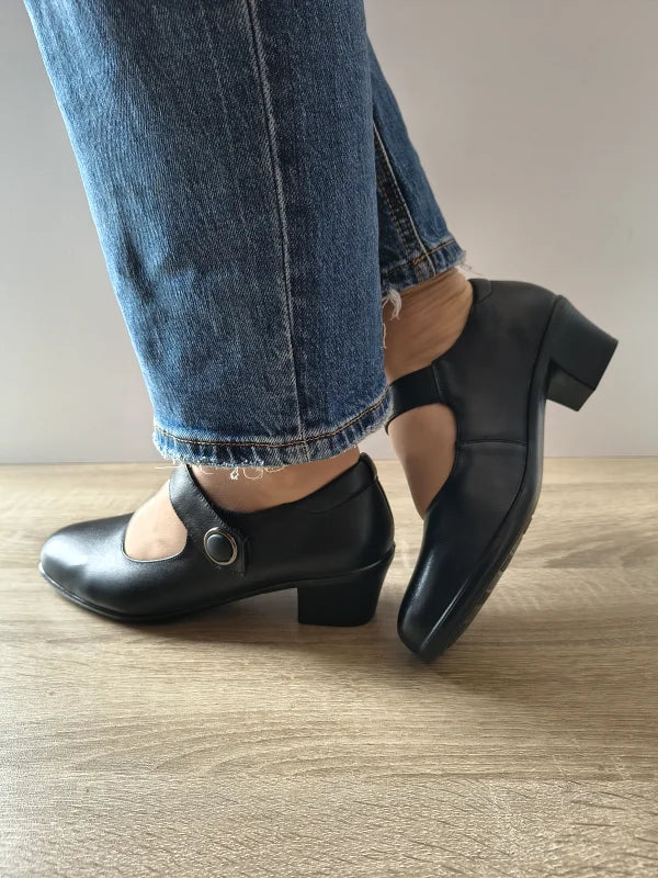 PANTOFI ELEGANTI DAMA PASS 450025A 01-N NEGRI - imagine 3