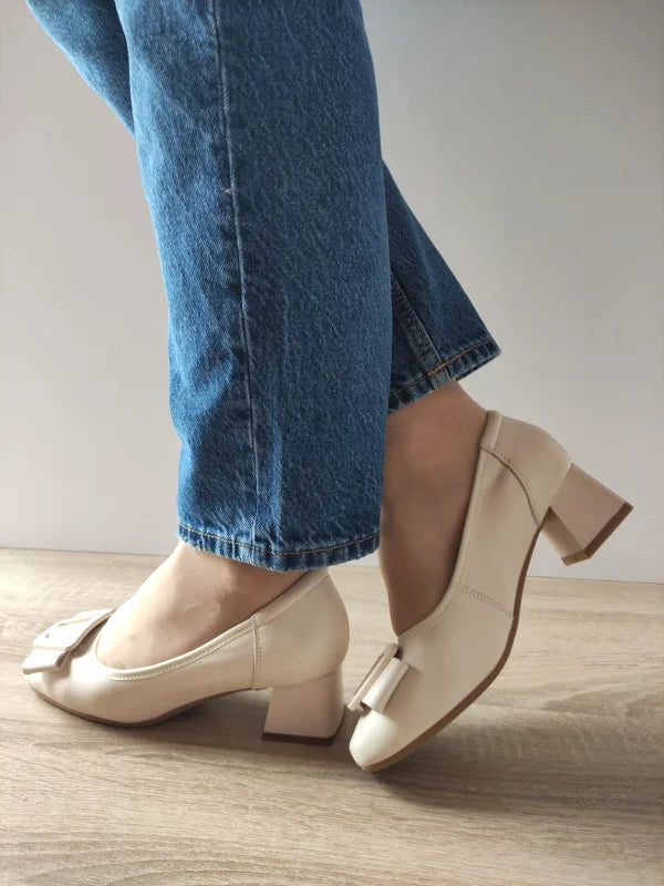PANTOFI ELEGANTI DAMA PASS 460008C 52-N BEJ