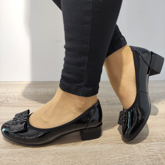 PANTOFI ELEGANTI DAMA PASS 687L-G11-01-L NEGRI