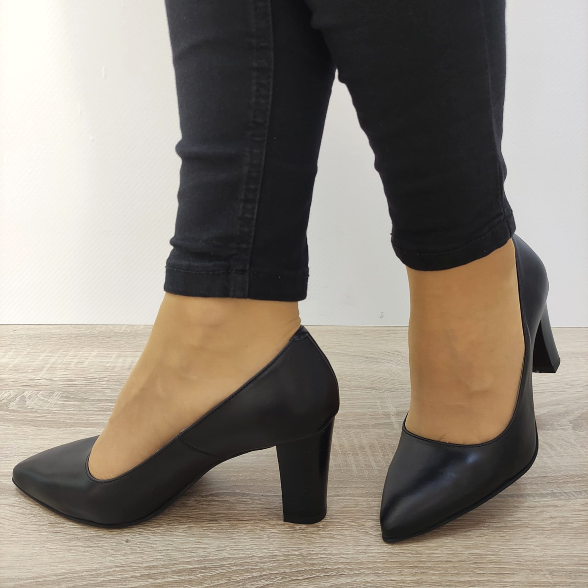 PANTOFI ELEGANTI DAMA PERLLA 471-6 NEGRI - imagine 2