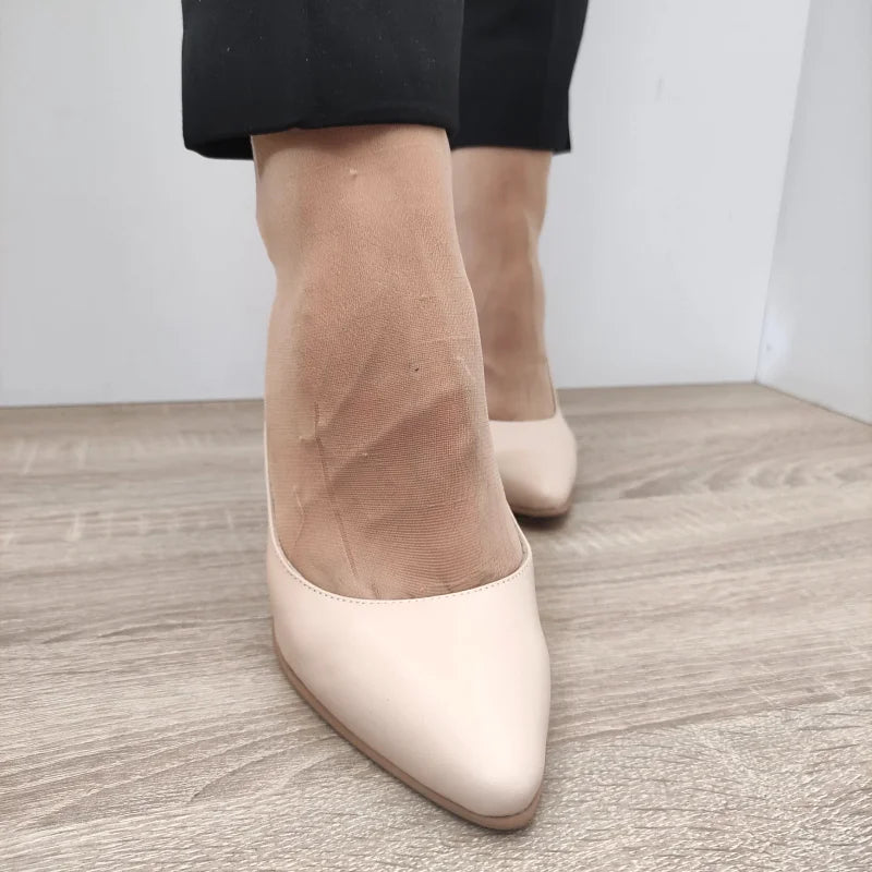 PANTOFI ELEGANTI DAMA PERLLA 5120-55 NUDE - imagine 4