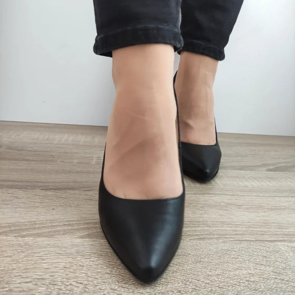 PANTOFI ELEGANTI DAMA PERLLA 5121-4 NEGRI - imagine 3