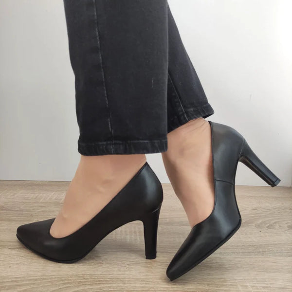 PANTOFI ELEGANTI DAMA PERLLA 5121-4 NEGRI - imagine 2