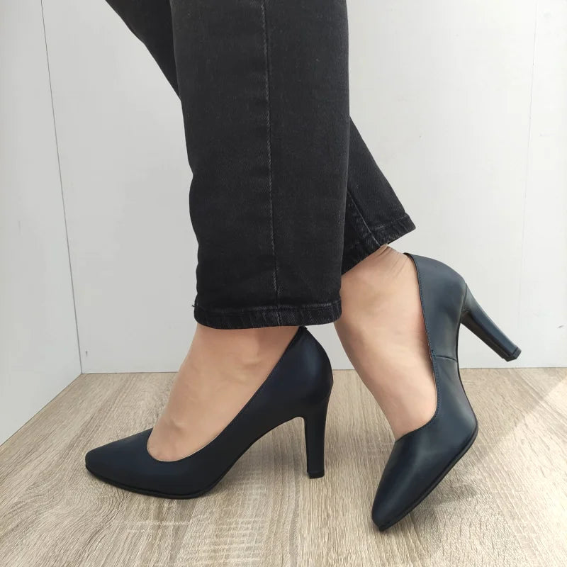 PANTOFI ELEGANTI DAMA PERLLA 5121 BLEUMARIN - imagine 2