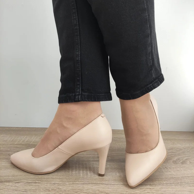 PANTOFI ELEGANTI DAMA PERLLA 515-2 NUDE - imagine 4