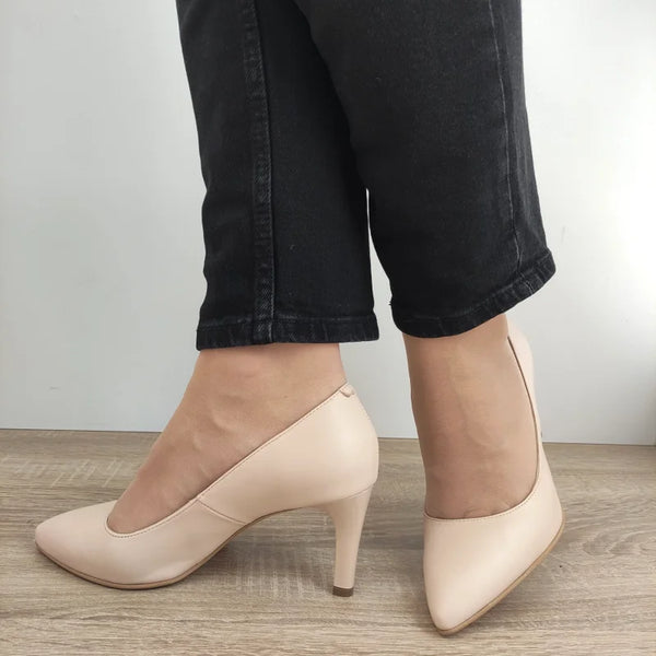 PANTOFI ELEGANTI DAMA PERLLA 515-2 NUDE - imagine 4