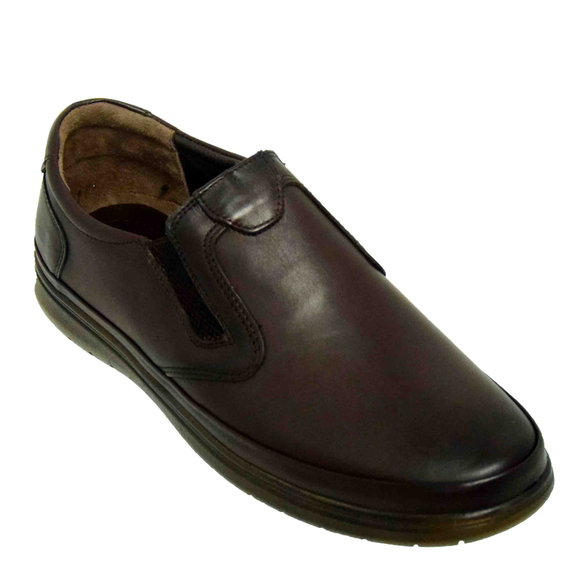 PANTOFI CASUAL BARBATI NICOLIS 205733 MARO - imagine 7