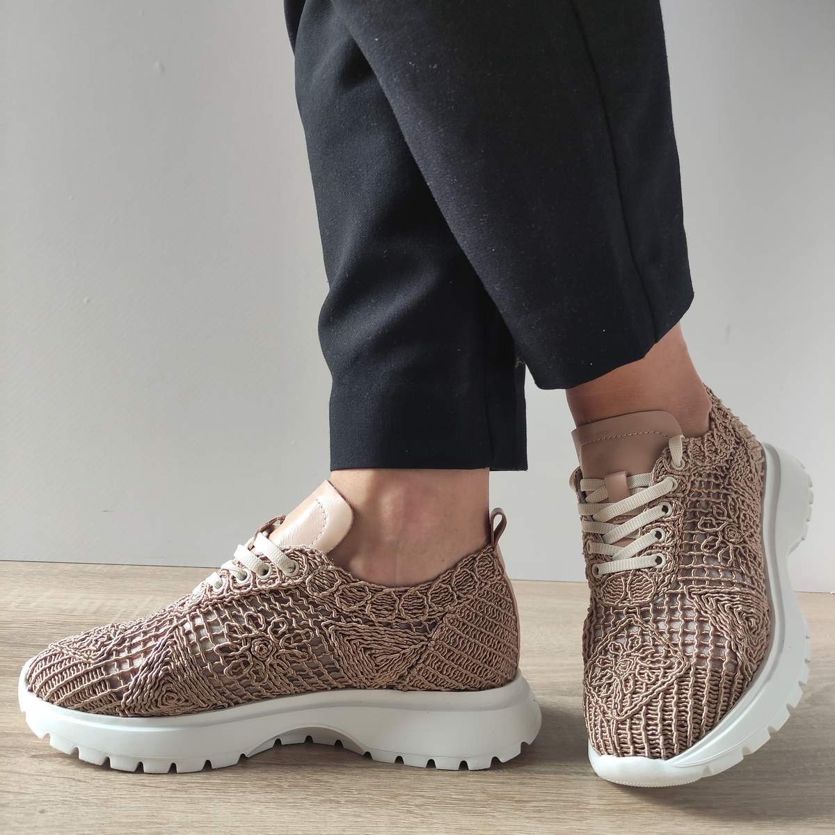 PANTOFI PERFORATI CASUAL DAMA DOGATI 303 - imagine 3