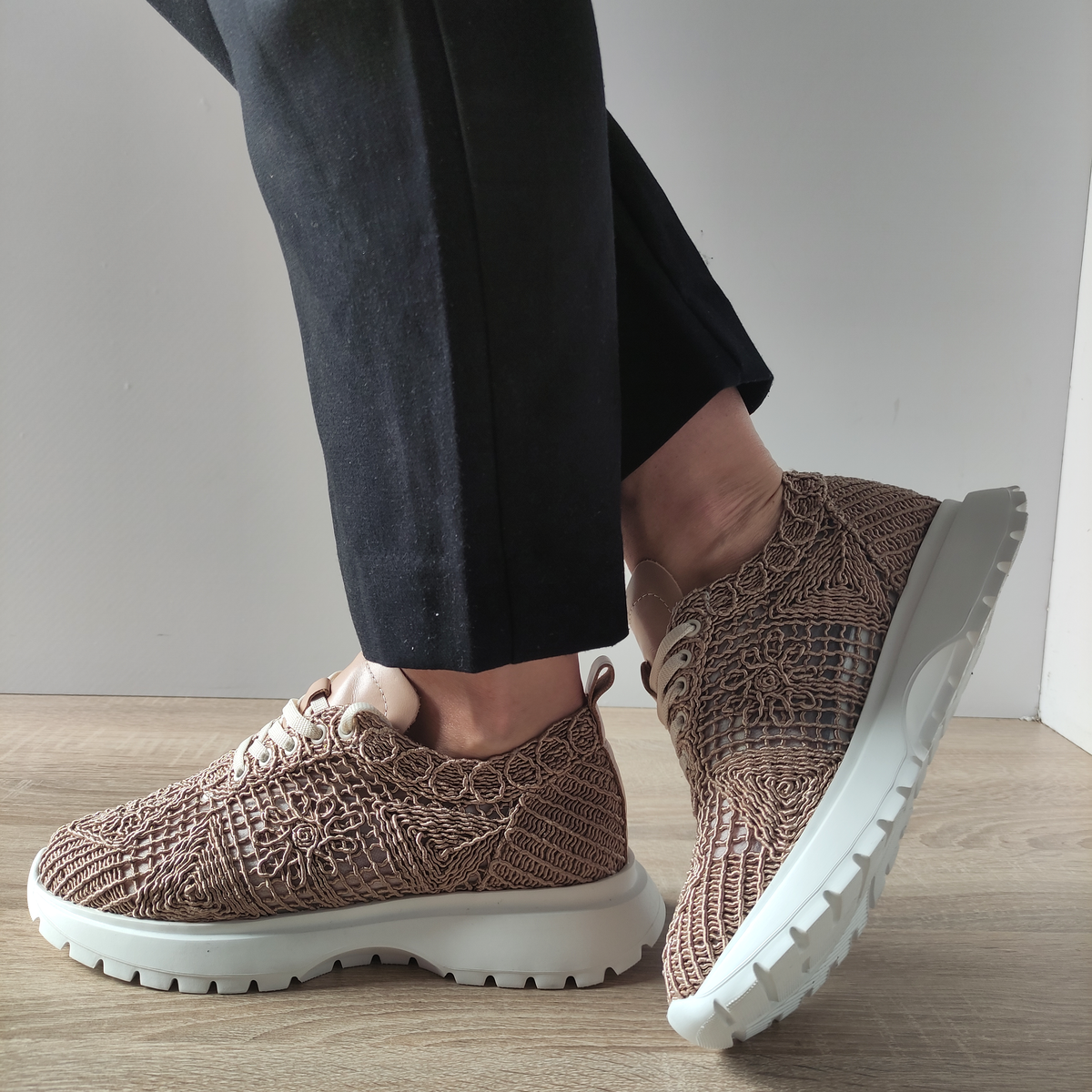 PANTOFI PERFORATI CASUAL DAMA DOGATI 303 - imagine 4