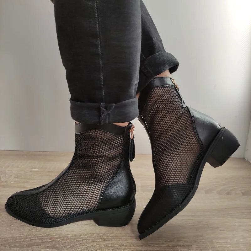 PANTOFI PERFORATI CASUAL DAMA FORMAZIONE 630037 NEGRI - imagine 2