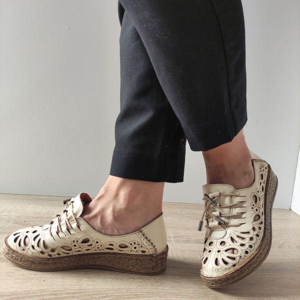 PANTOFI PERFORATI DAMA DOGATI 7154-1 - imagine 2