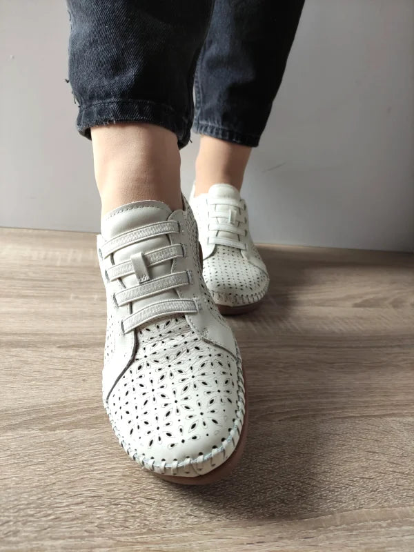 PANTOFI CASUALPERFORATI DAMA PIKOLINOS W8K-4890 BEJ
