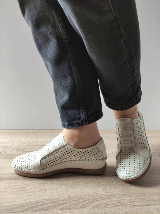 PANTOFI CASUALPERFORATI DAMA PIKOLINOS W8K-4890 BEJ