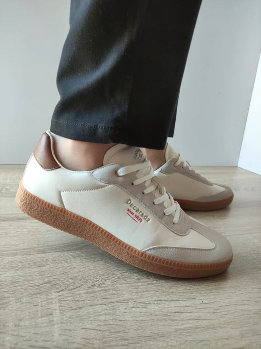 PANTOFI SPORT BARBATI DECAR Y223 CREM