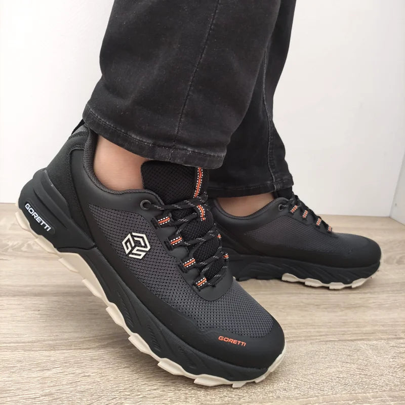 PANTOFI SPORT BARBATI GORETTI 31089 NEGRI - imagine 3