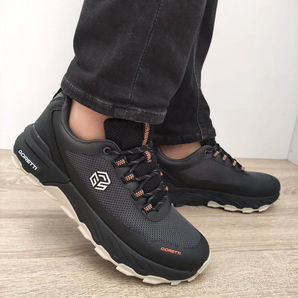 PANTOFI SPORT BARBATI GORETTI 31089 NEGRI - imagine 3