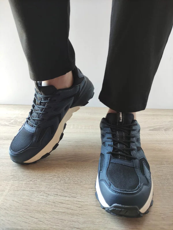 PANTOFI SPORT BARBATI GORETTI B100-CL27688 NAVY - imagine 3