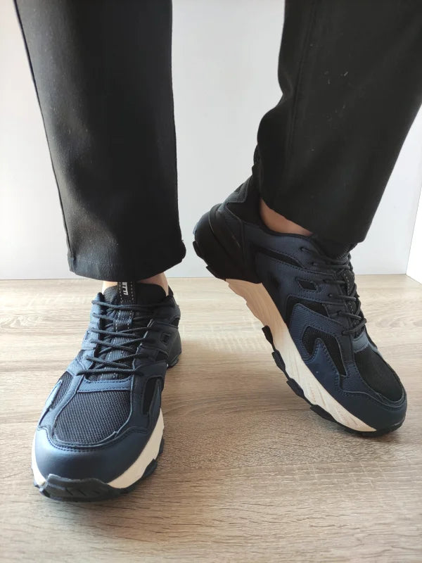 PANTOFI SPORT BARBATI GORETTI B100-CL27688 NAVY - imagine 4