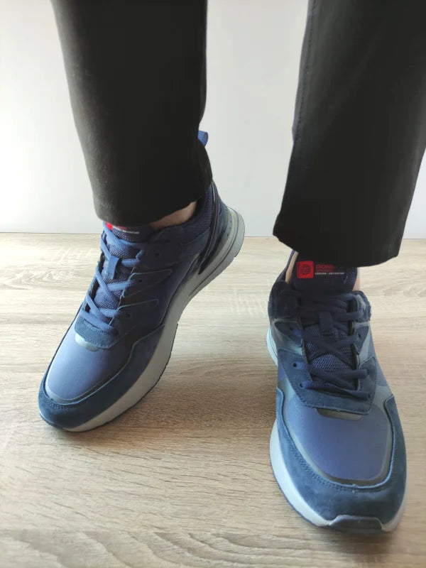 PANTOFI SPORT BARBATI GORETTI B100-CL28002 NAVY - imagine 4