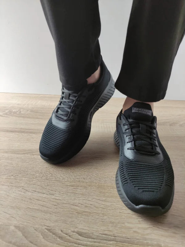 PANTOFI SPORT BARBATI SKECHERS 118200 BBK - imagine 5