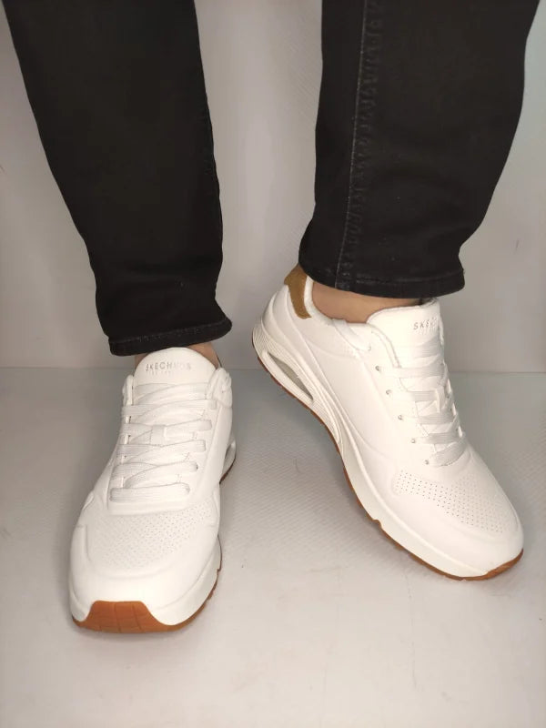 PANTOFI SPORT BARBATI SKECHERS 183004 WHT - imagine 5