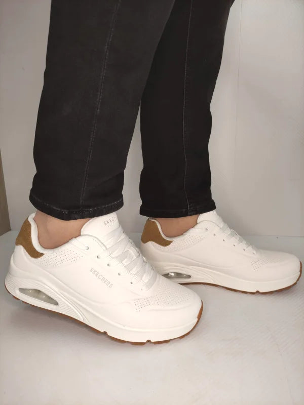 PANTOFI SPORT BARBATI SKECHERS 183004 WHT - imagine 2