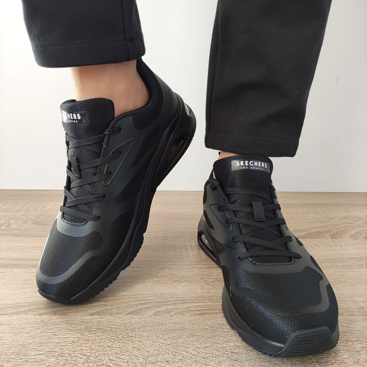 PANTOFI SPORT BARBATI SKECHERS 183070 BBK - imagine 3