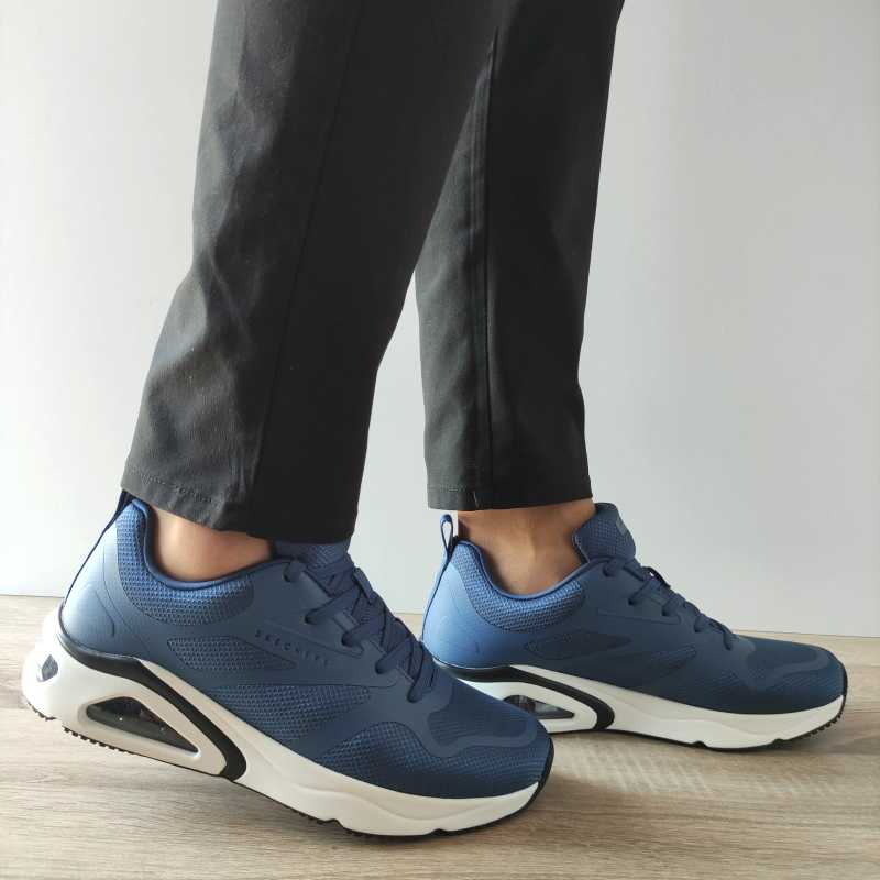 PANTOFI SPORT BARBATI SKECHERS 183070 NVY - imagine 2