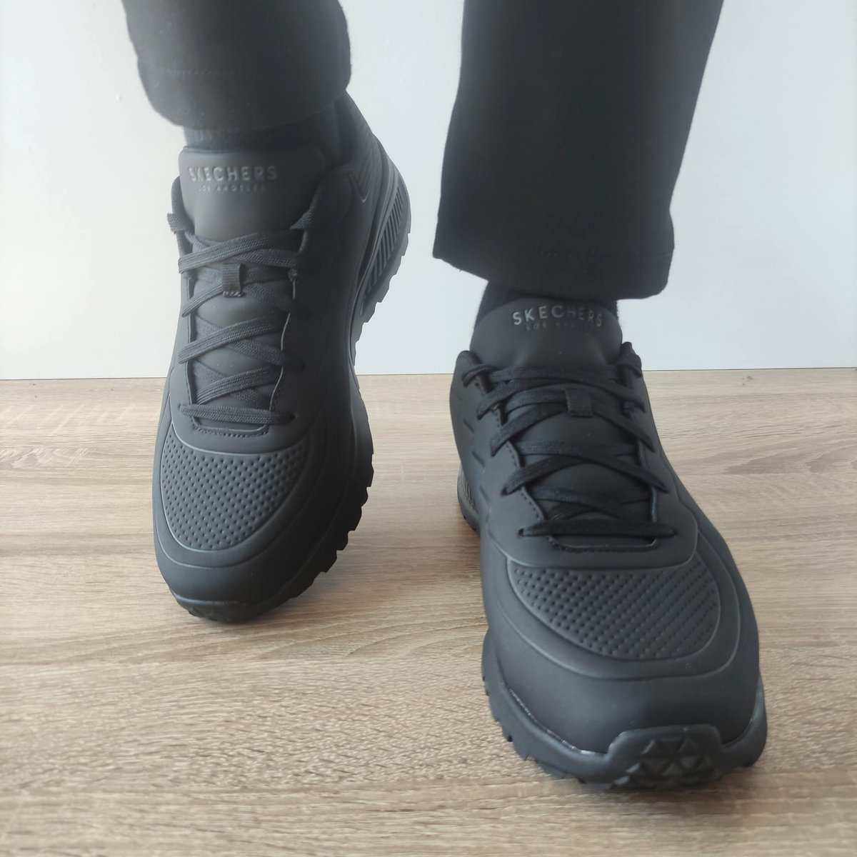 PANTOFI SPORT BARBATI SKECHERS 183120 BBK - imagine 5