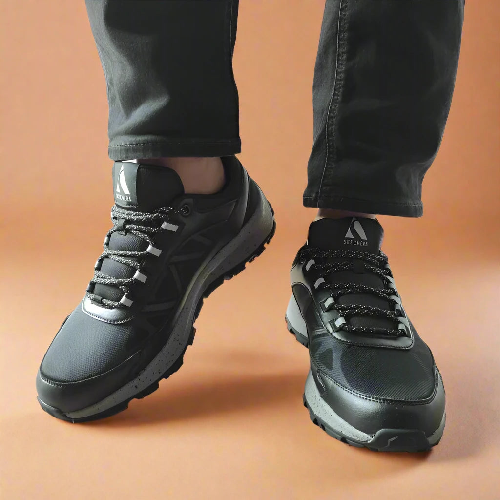 PANTOFI SPORT BARBATI SKECHERS 183275 BLK - imagine 4