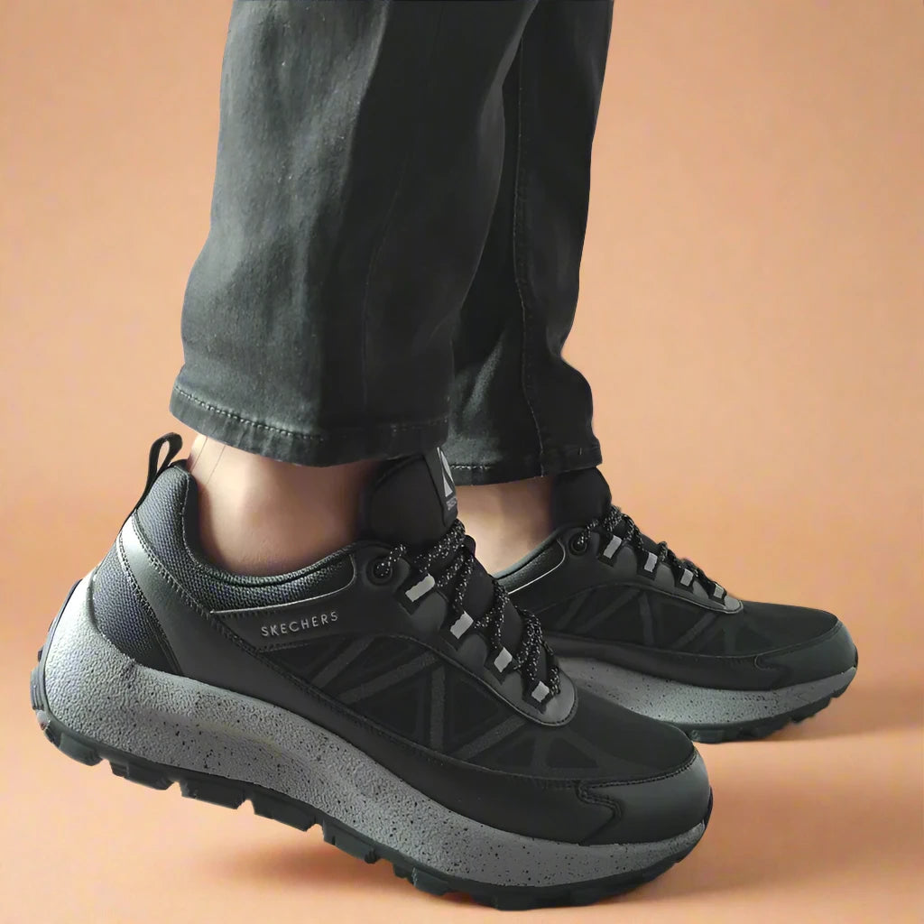 PANTOFI SPORT BARBATI SKECHERS 183275 BLK - imagine 2