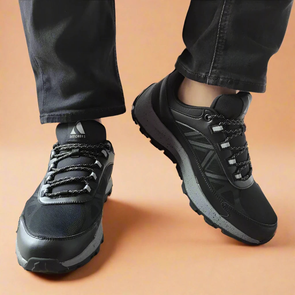 PANTOFI SPORT BARBATI SKECHERS 183275 BLK - imagine 3
