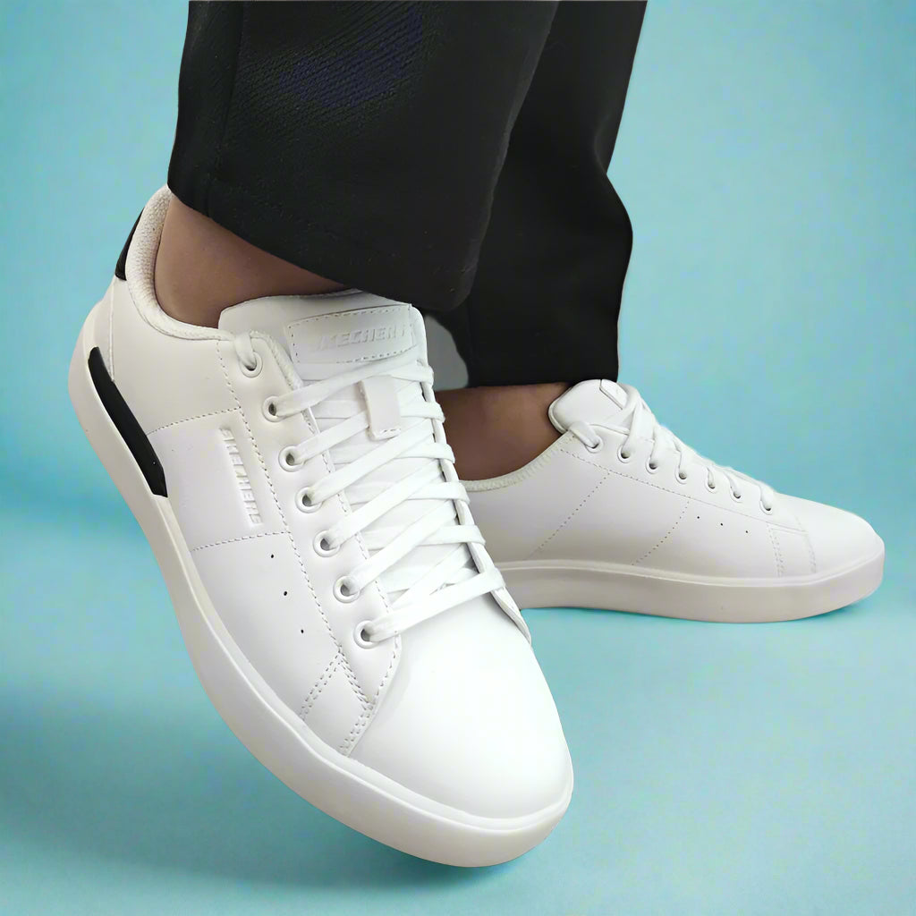 PANTOFI SPORT BARBATI SKECHERS 210631 WHT - imagine 5
