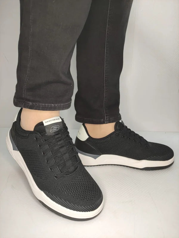 PANTOFI SPORT BARBATI SKECHERS 210793 BLK - imagine 3