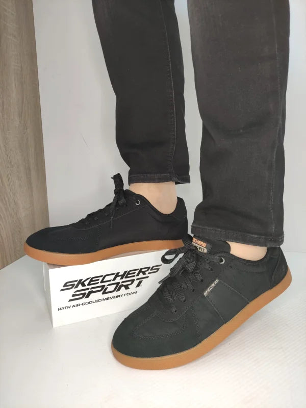 PANTOFI SPORT BARBATI SKECHERS 210960 BLK - imagine 5