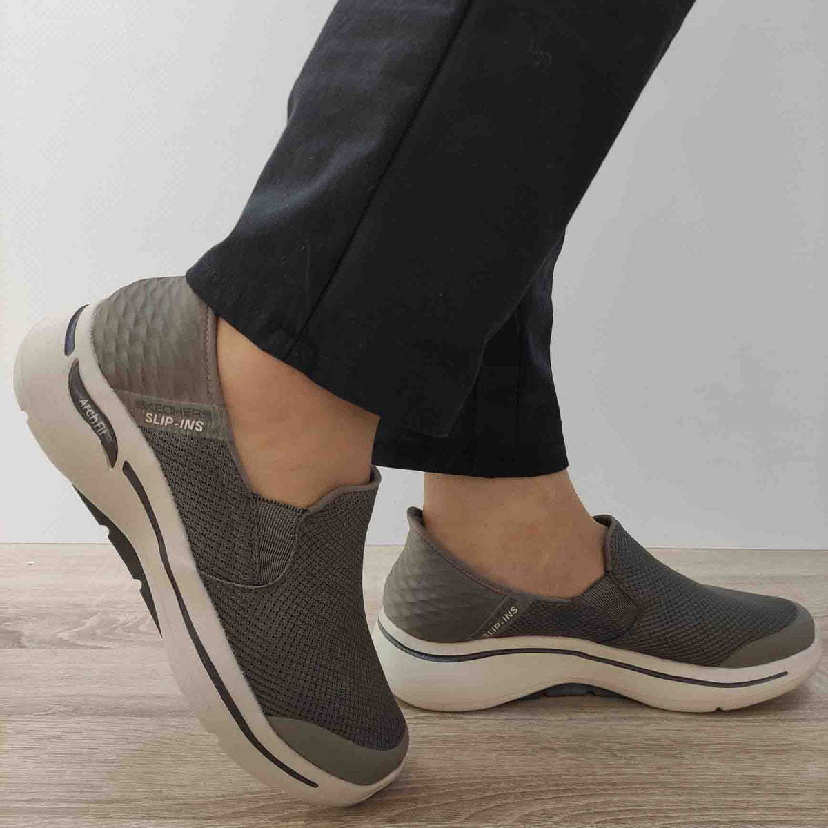 PANTOFI SPORT BARBATI SKECHERS 216259 TPE - imagine 3