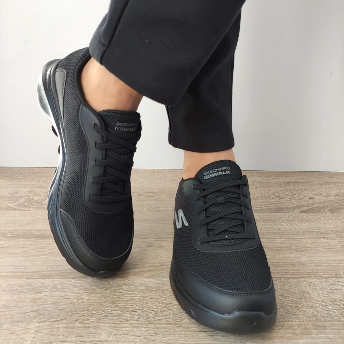 PANTOFI SPORT BARBATI SKECHERS 216644 BBK - imagine 5