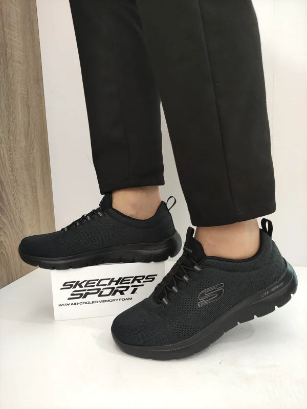 PANTOFI SPORT BARBATI SKECHERS 232186 BBK - imagine 5