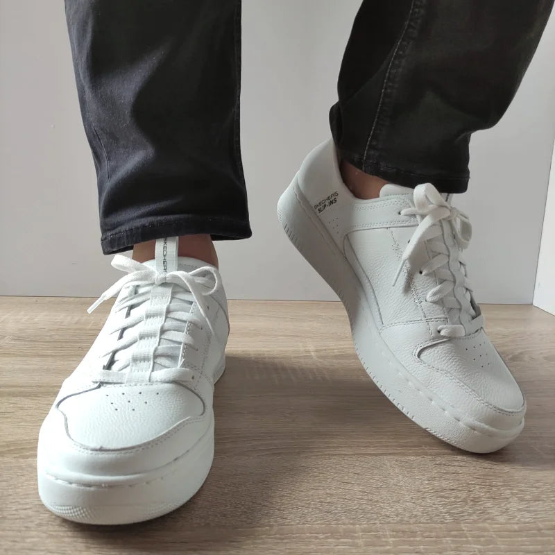 PANTOFI SPORT BARBATI SKECHERS 232445 WHT - imagine 4