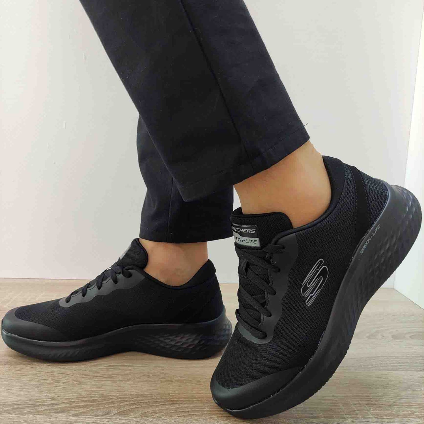 PANTOFI SPORT BARBATI SKECHERS 232591 BBK - imagine 2