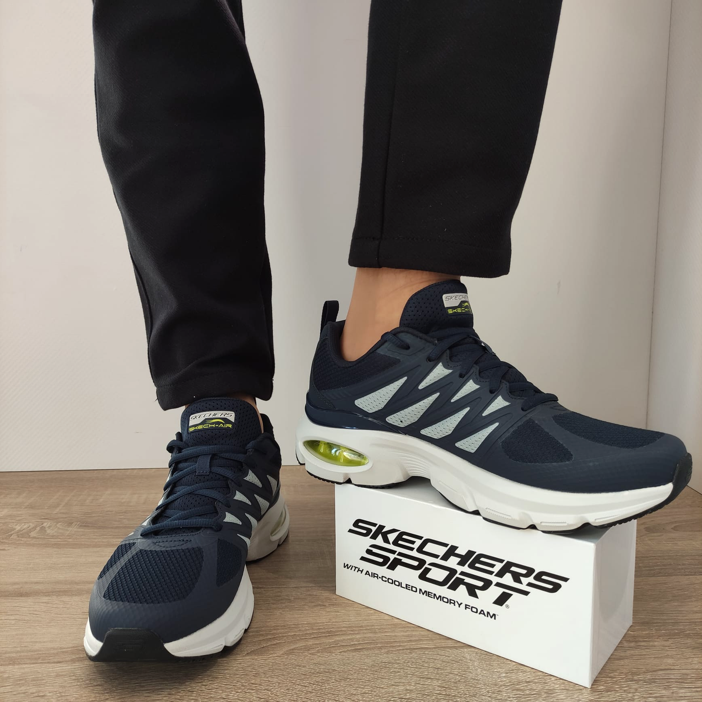 PANTOFI SPORT BARBATI SKECHERS 232657 NVLM - imagine 5