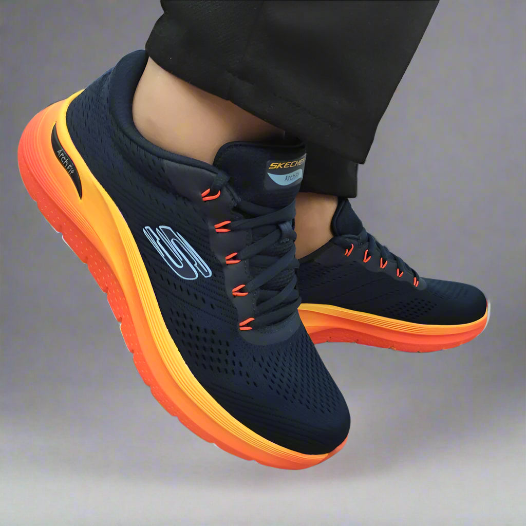 PANTOFI SPORT BARBATI SKECHERS 232700 NVMT - imagine 5