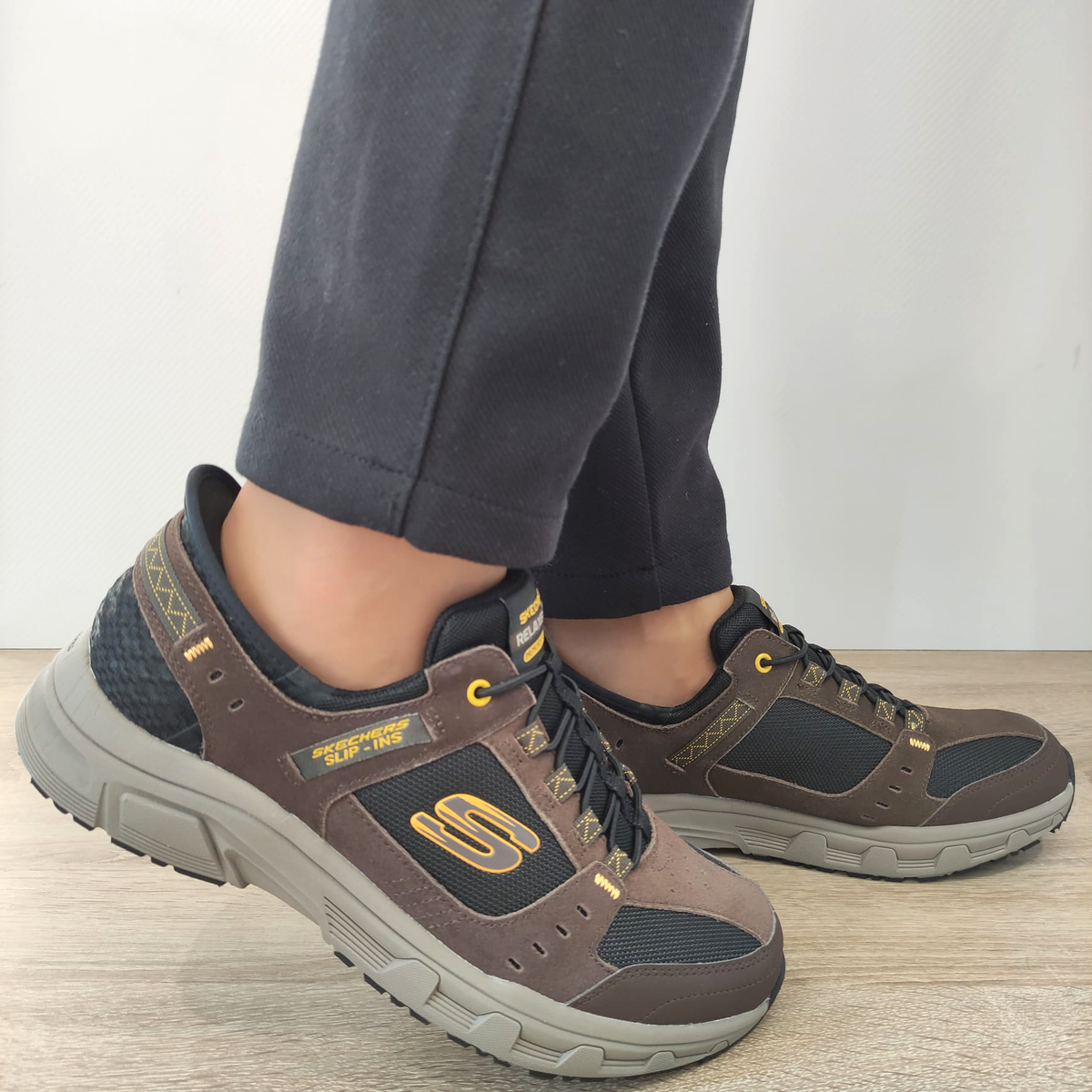 PANTOFI SPORT BARBATI SKECHERS 237450 BRBK - imagine 2