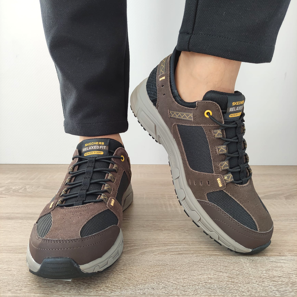 PANTOFI SPORT BARBATI SKECHERS 237450 BRBK - imagine 4