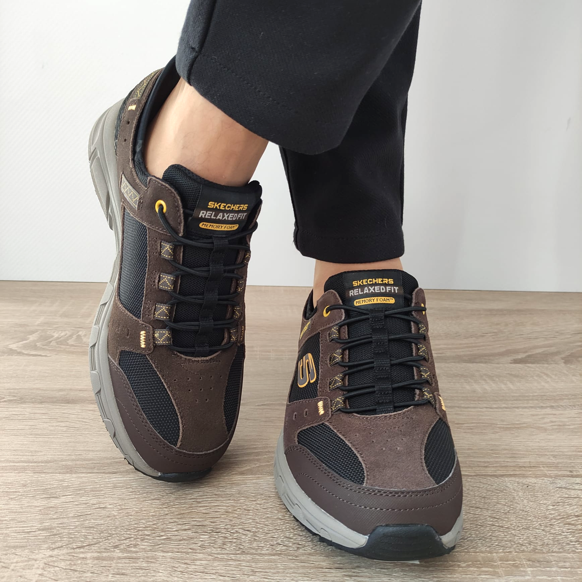 PANTOFI SPORT BARBATI SKECHERS 237450 BRBK - imagine 5