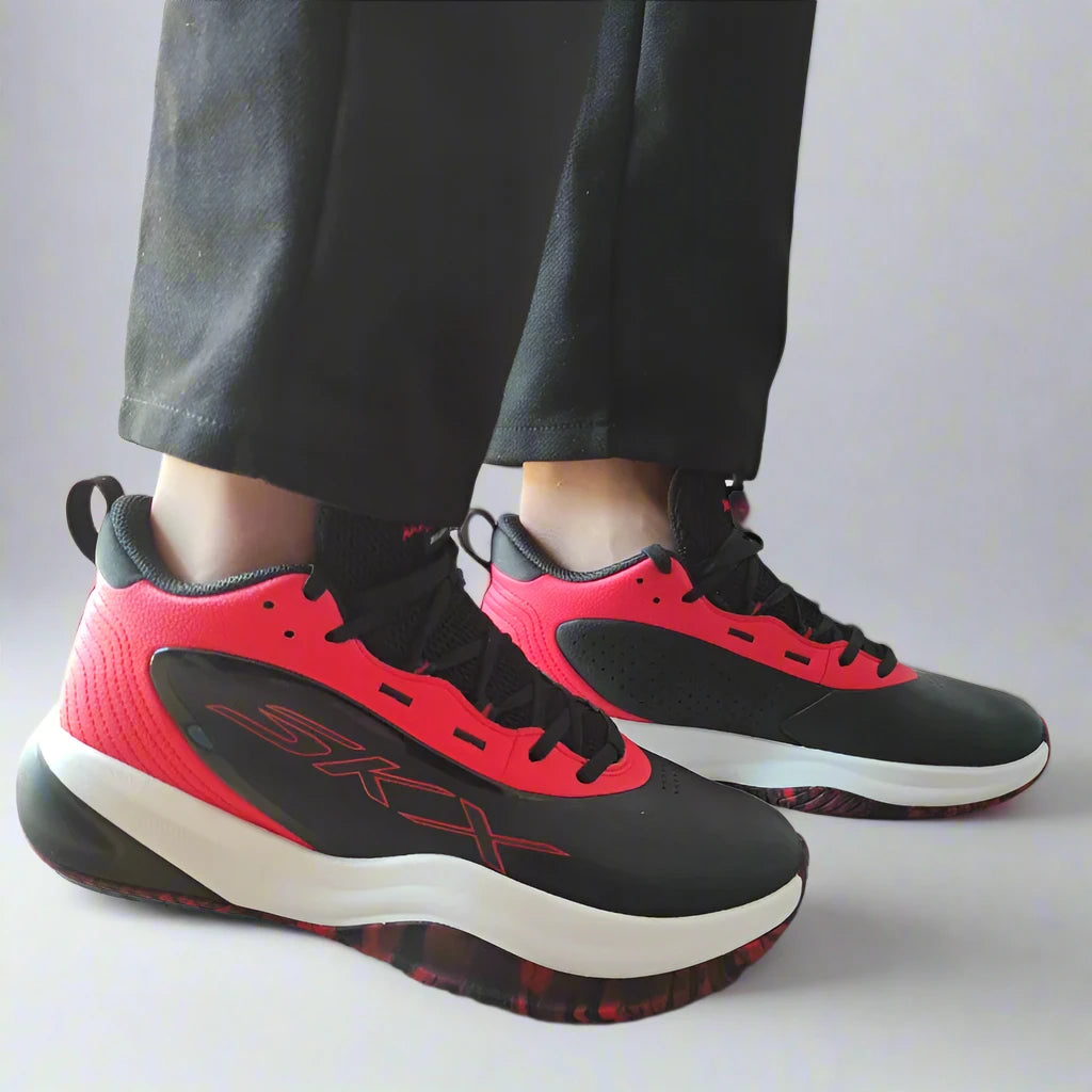 PANTOFI SPORT BARBATI SKECHERS 253010 BKRD - imagine 2