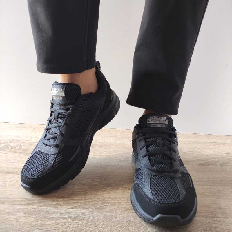 PANTOFI SPORT BARBATI SKECHERS 51898 BBK - imagine 4