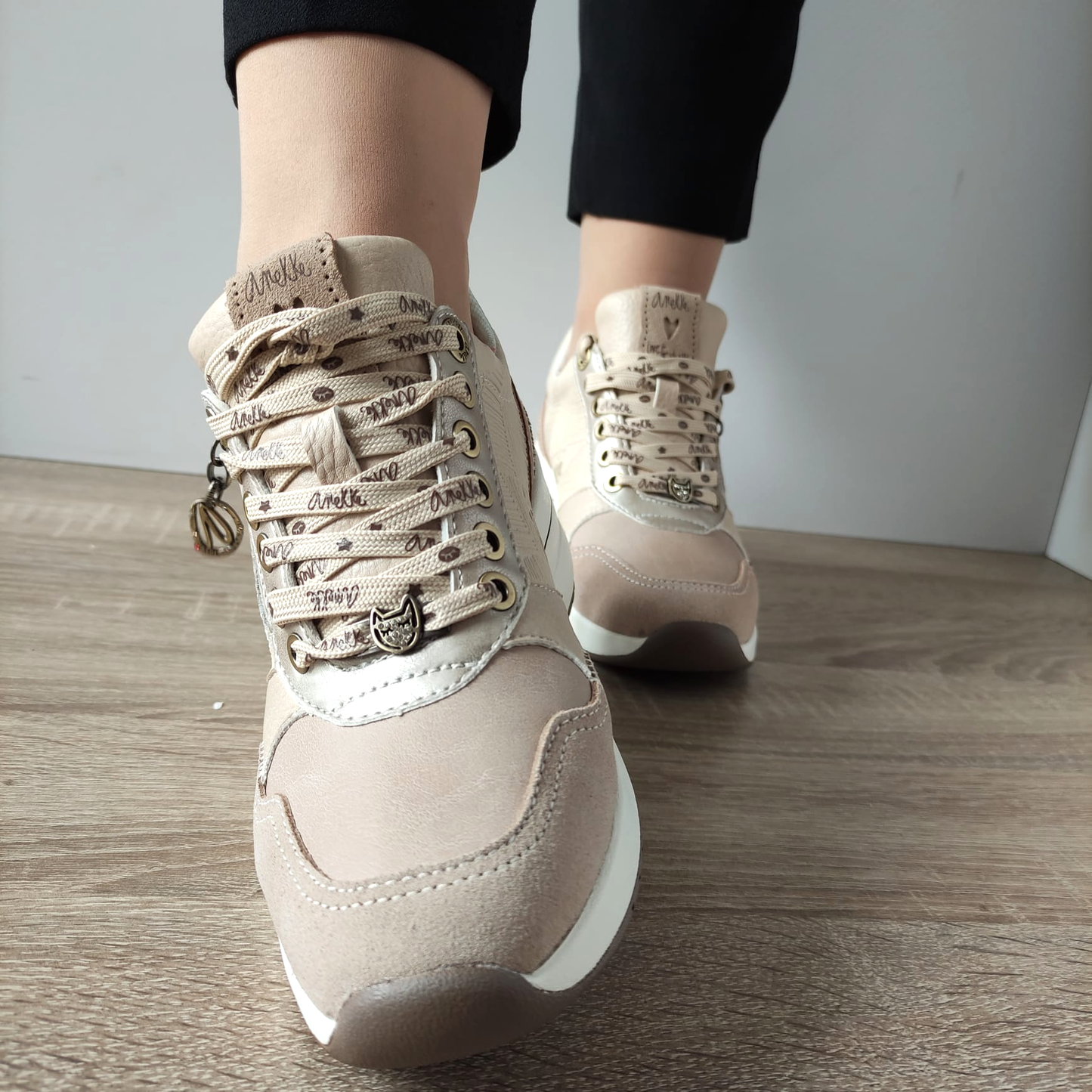 PANTOFI SPORT DAMA ANEKKE 38370-824 BEJ